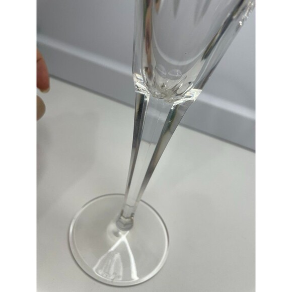 Waterford Crystal Millennium Series Continental Fluted Champagne 9 1/4" H - Picture 8 of 10